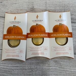 Luminara New 3 Pack Fragrance Pods in Heirloom Pumpkin